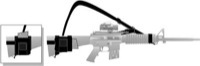 AR-15/M16 G.O. Pack Sling Adapter